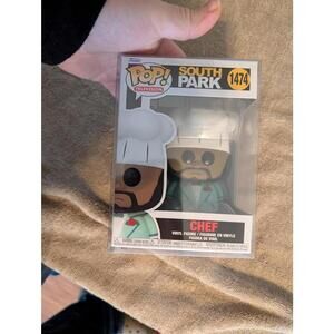 Funko Pop! Television South Park Chef Vinyl Figure #1474 PLASTIC CASE